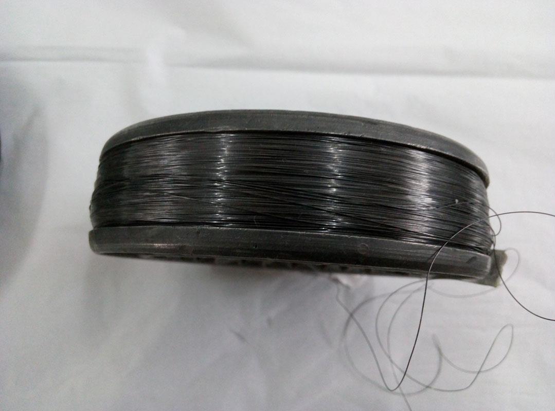 black tungsten wire