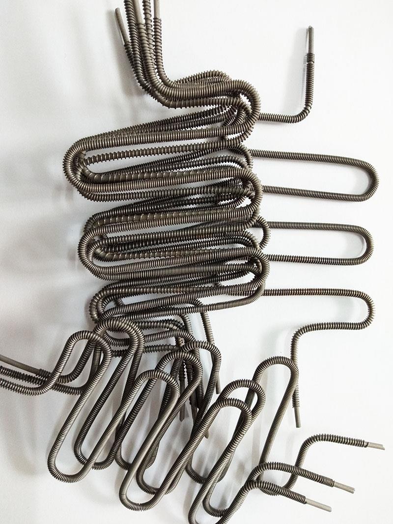 bobina calentadora de tungsteno