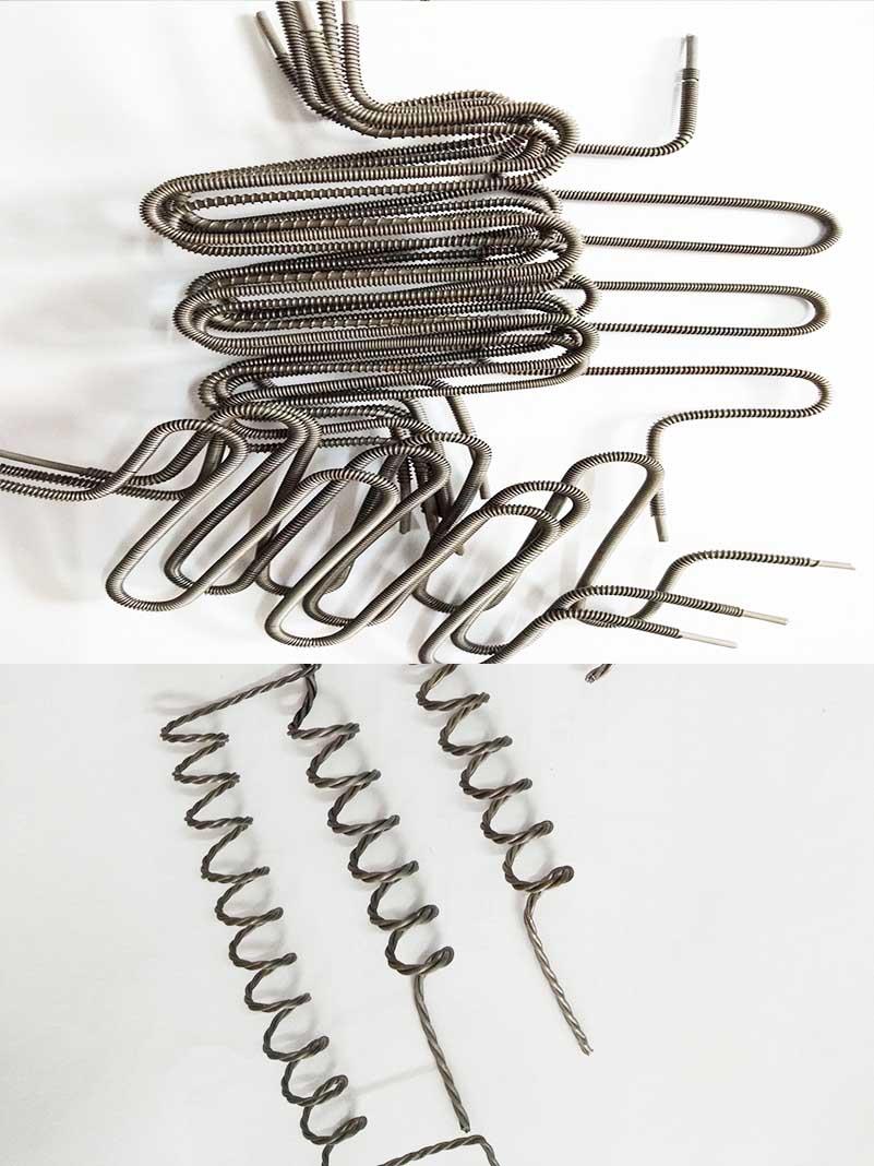 tungsten twisted wires