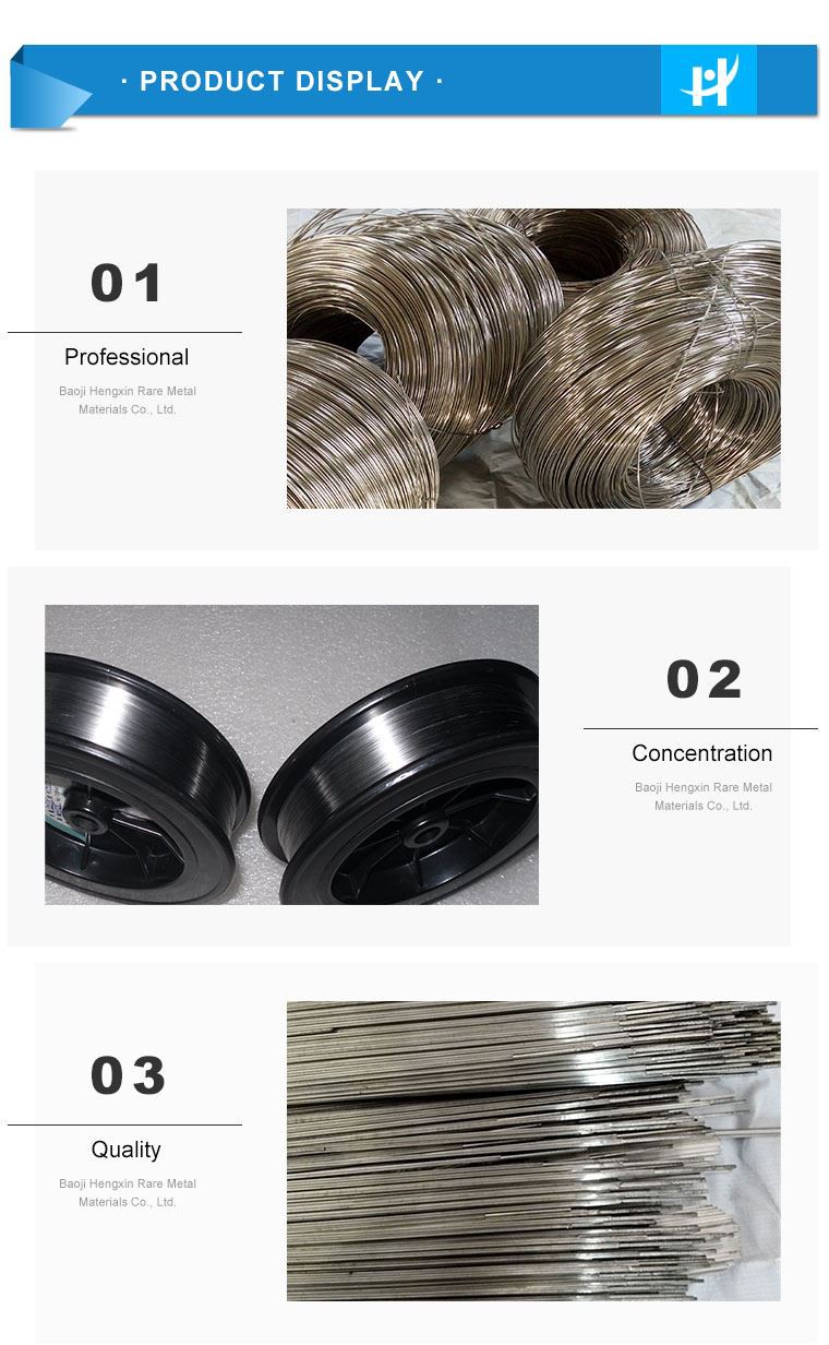 Alambre de nitinol de 0.02 mm